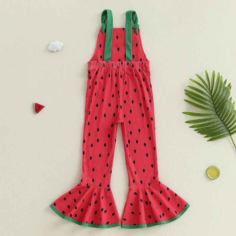 Cute Baby Girls Floral Ruffle Sleeve Romper and Headband Set