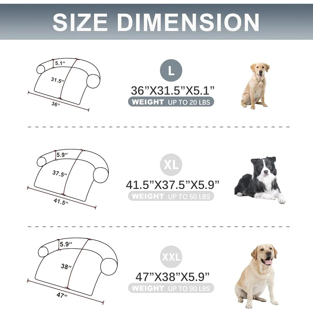 Waterproof Plush Dog Cat Bed Mat Faux Fur Washable Non Slip