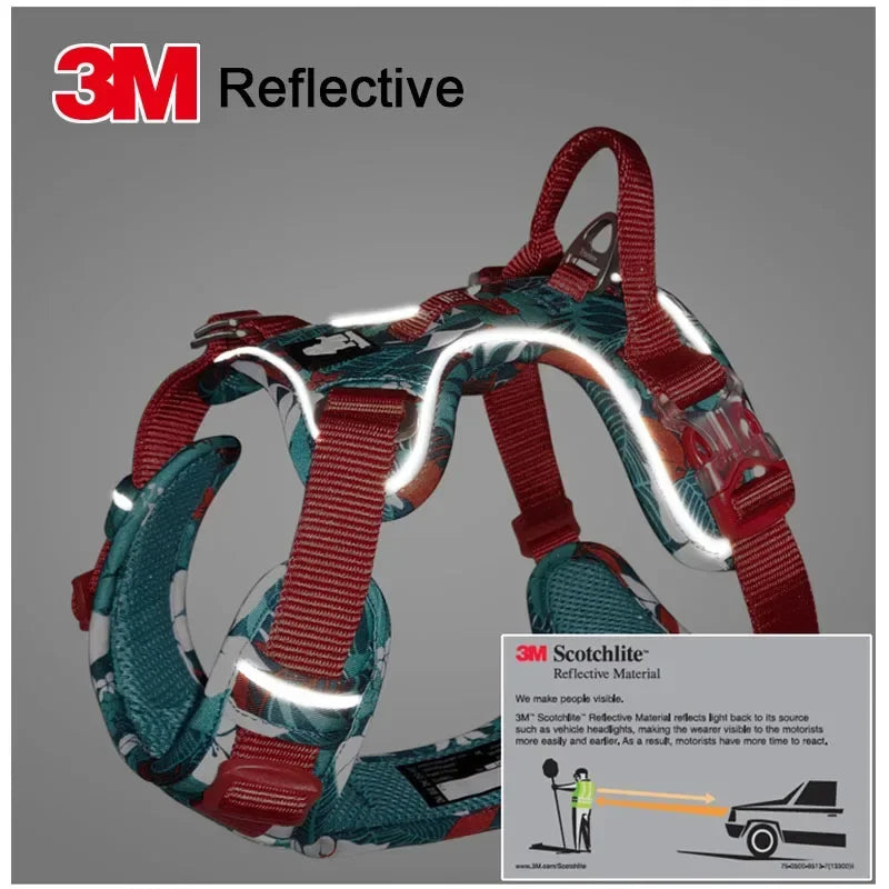 Truelove Camouflage Reflective Dog Harness Easy Adjust TLH5653