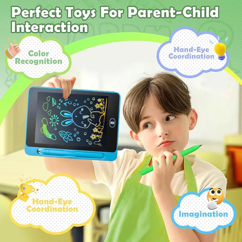 12 Pack Colorful LCD Writing Tablets for Kids 6.5 Inch