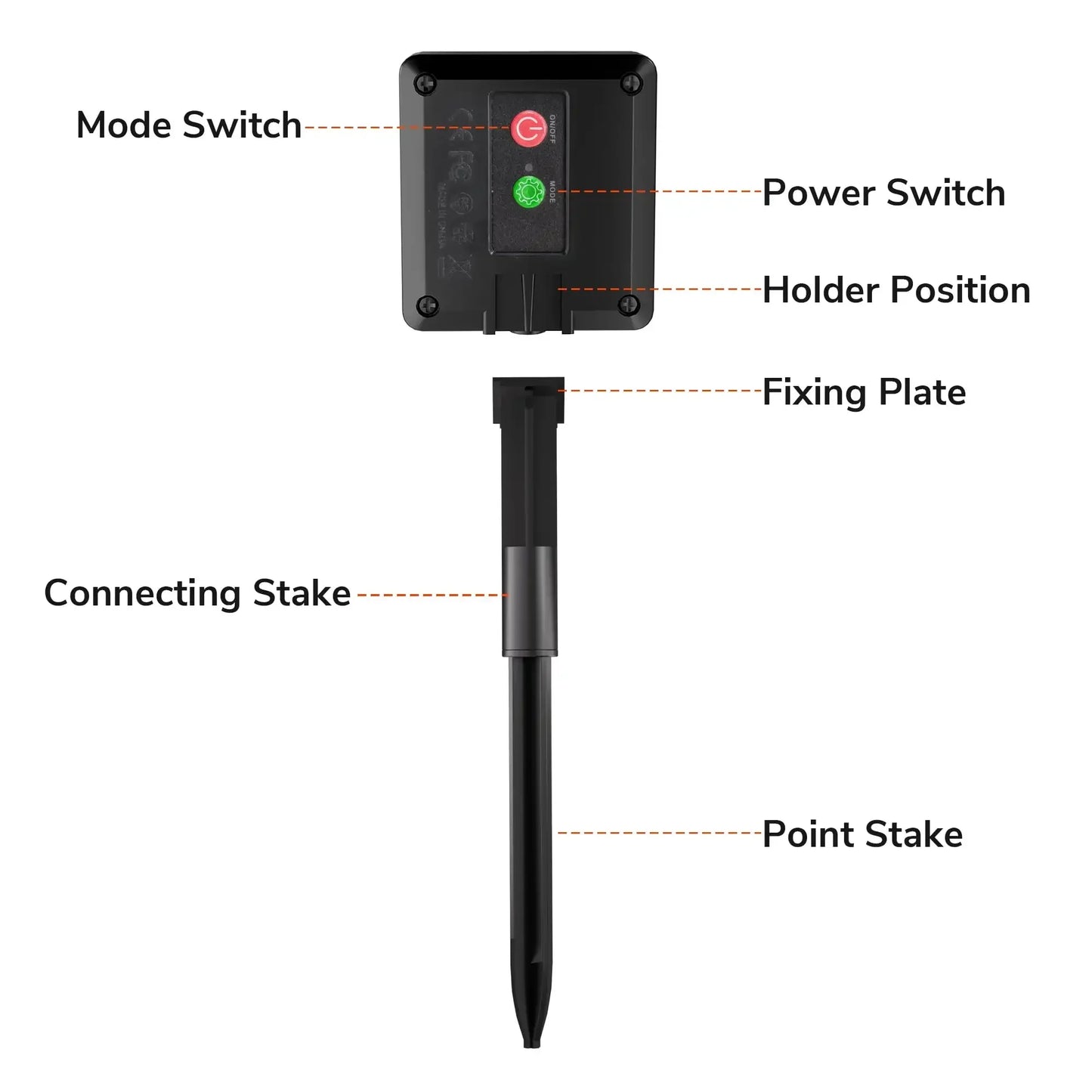 Solar String Lights 66FT 200 LED Waterproof Outdoor Decor