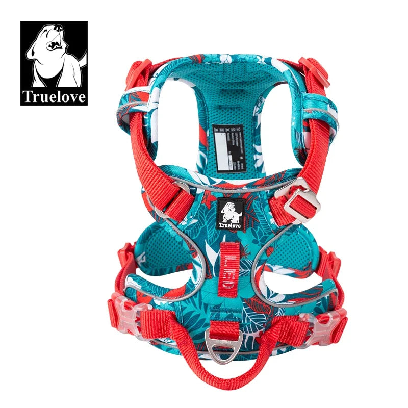 Truelove Camouflage Reflective Dog Harness Easy Adjust TLH5653