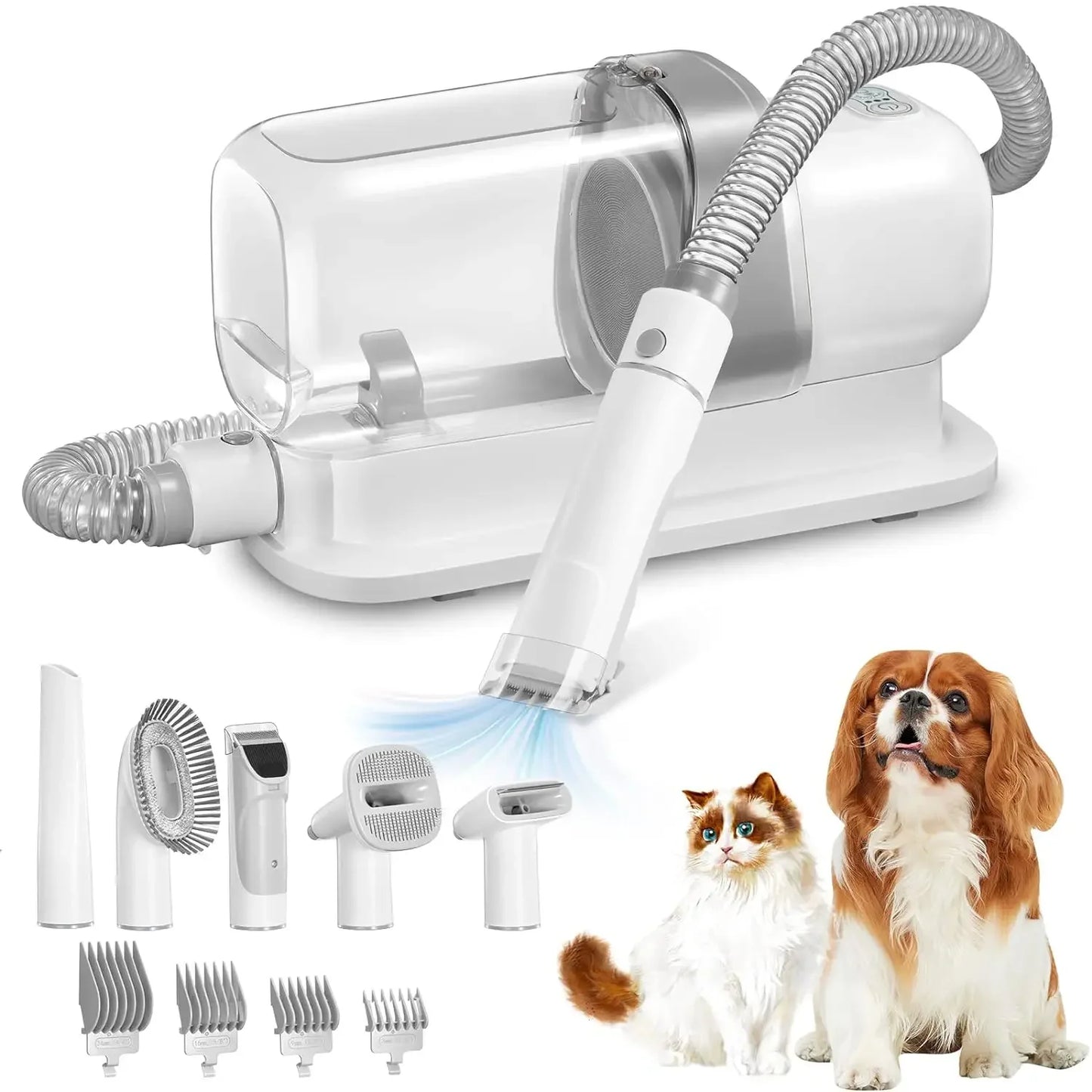 Dog Grooming Vacuum and Pet Grooming Kit with Large Capacity