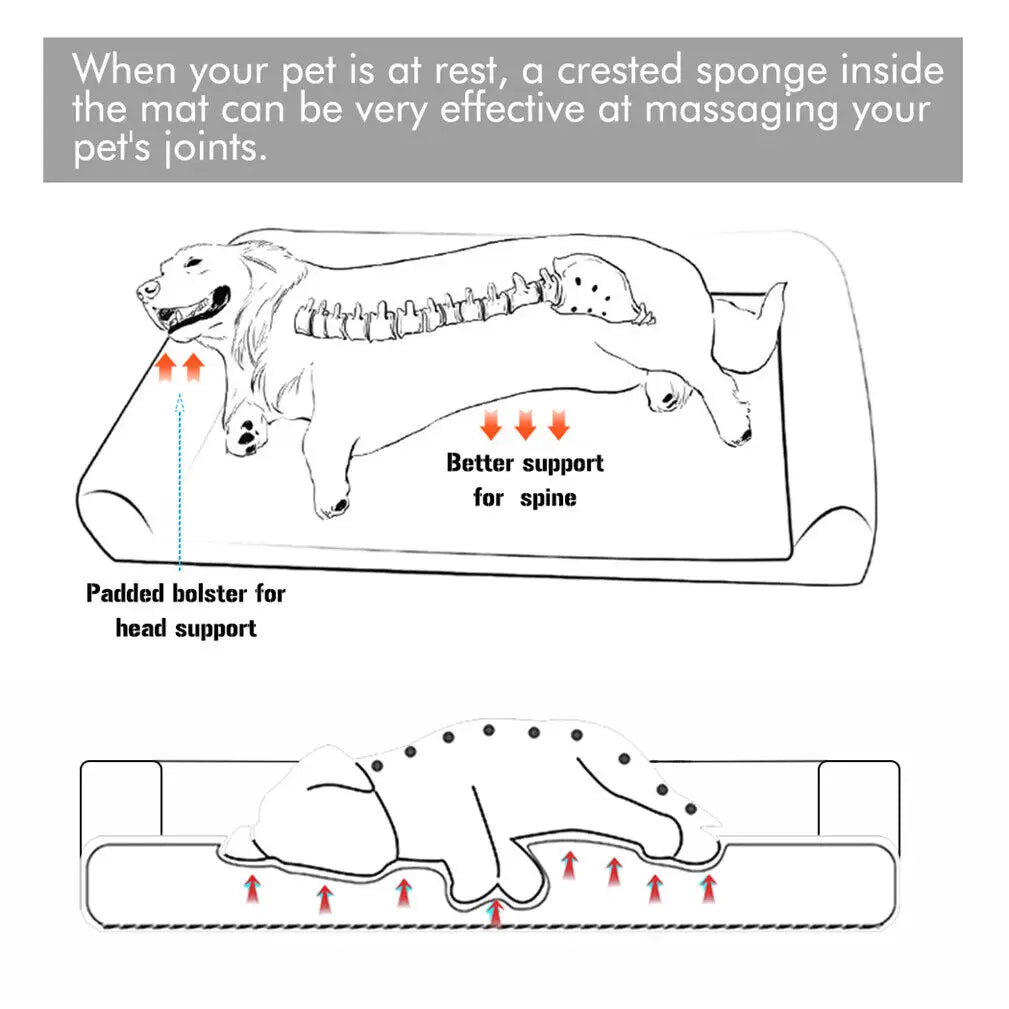 Extra Large Orthopedic Dog Bed With Removable Cover