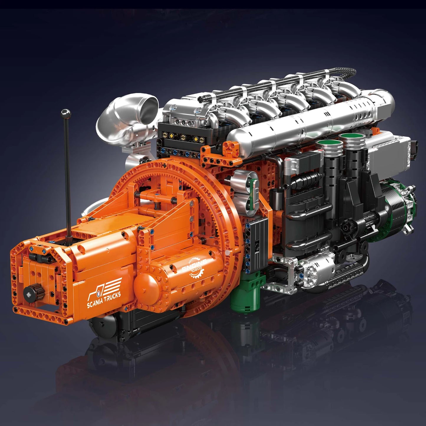 Mould King 10200 Motorized Truck Building Block Set