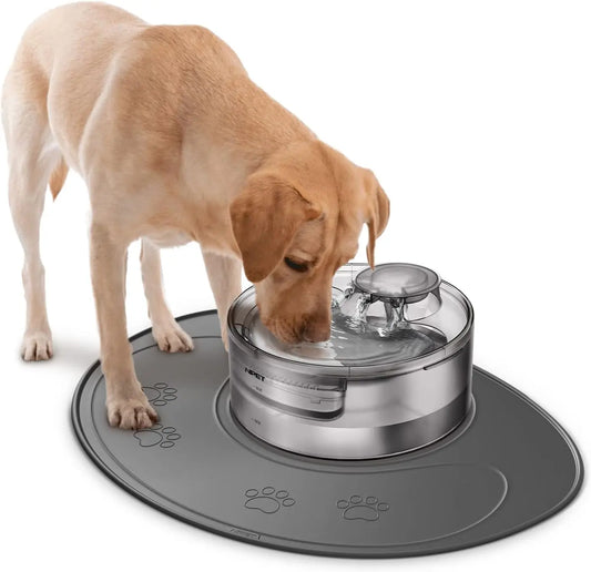 NPET Waterproof Silicone Dog Food Mat Slip Resistant 28 x 21