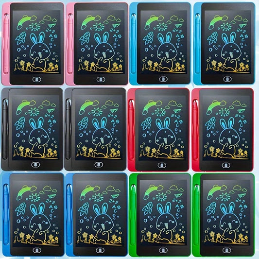 12 Pack Colorful LCD Writing Tablets for Kids 6.5 Inch