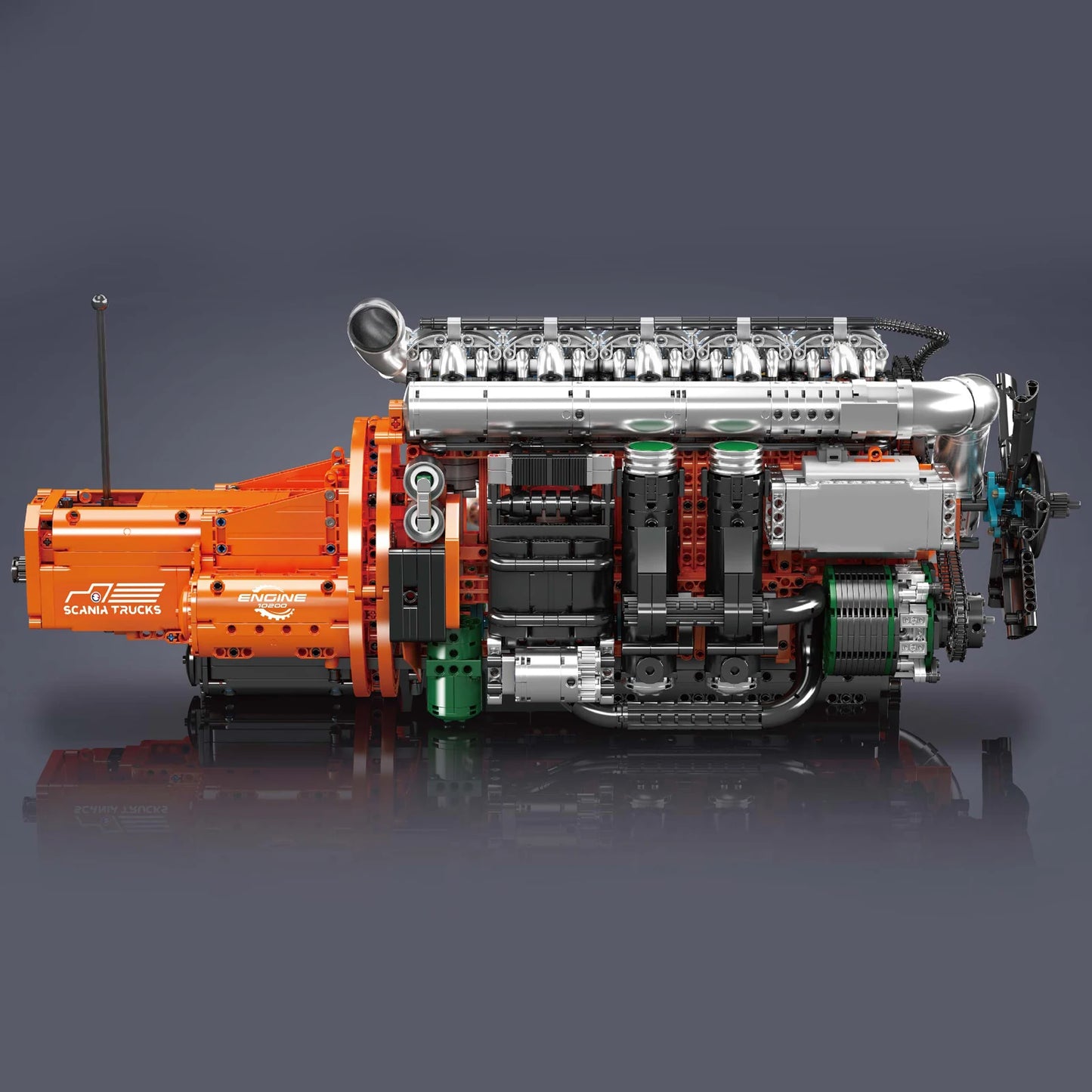 Mould King 10200 Motorized Truck Building Block Set