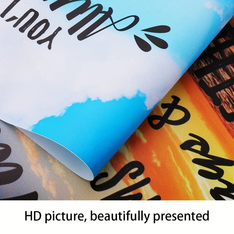 Motivational Canvas Wall Art Positive Quotes Framed Decor