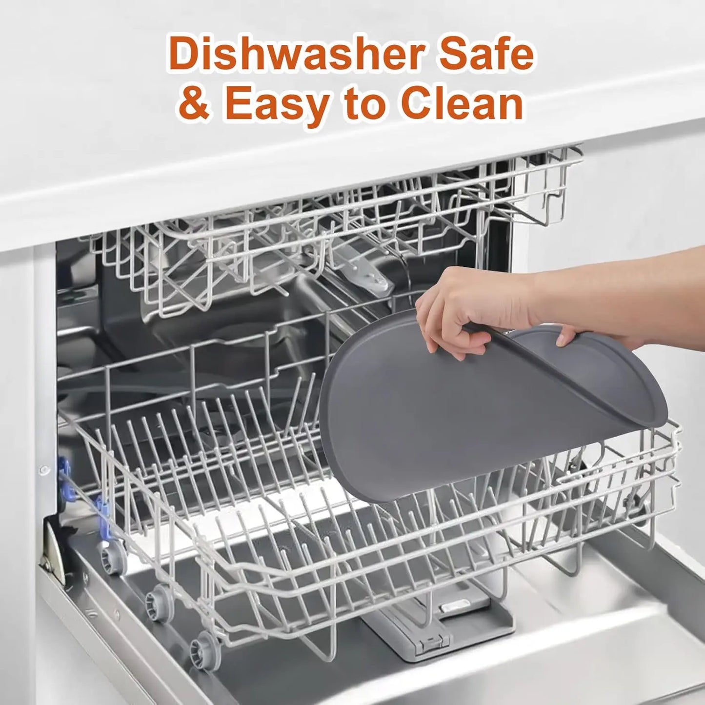 NPET Waterproof Silicone Dog Food Mat Slip Resistant 28 x 21