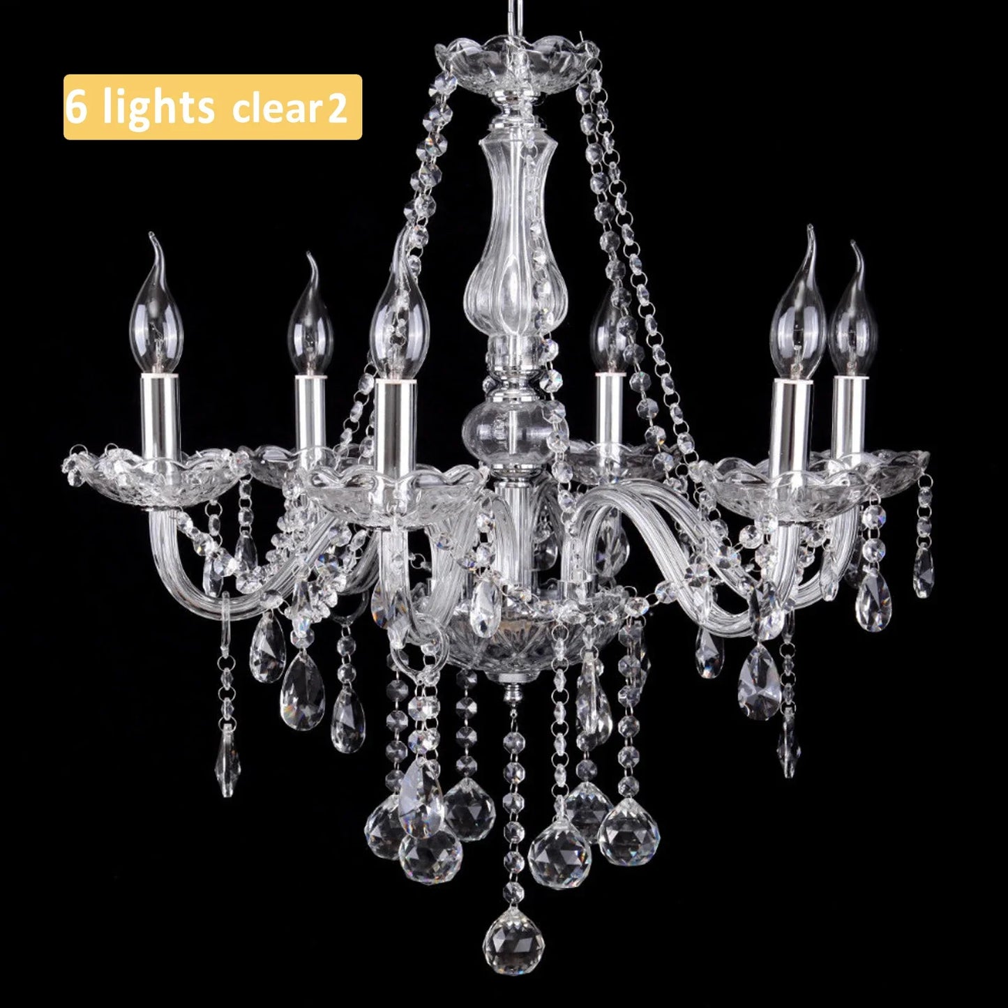 Ridgeyard Crystal Chandelier Modern Luxury Hallway Light