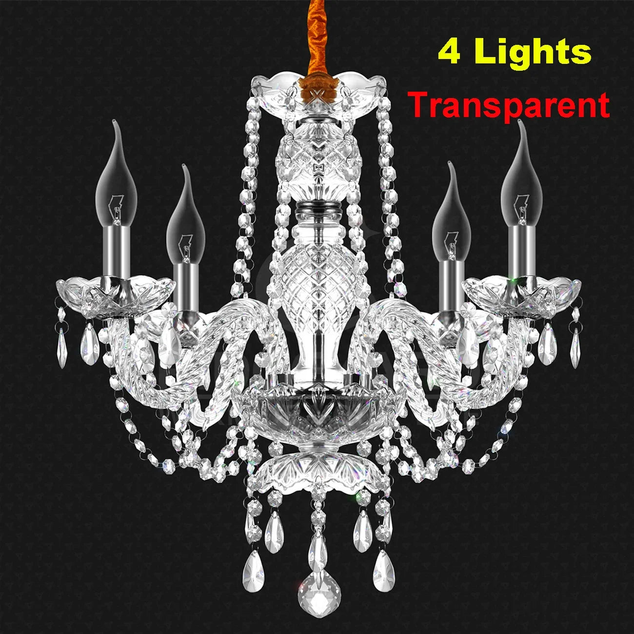 Ridgeyard Crystal Chandelier Modern Luxury Hallway Light